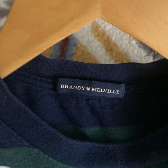 Brandy Melville striped shirt - Picture 2 of 2